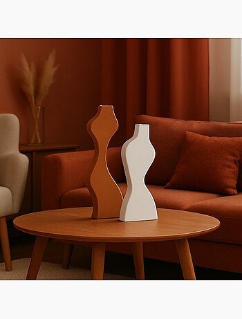 Set de 2 bougeoirs design