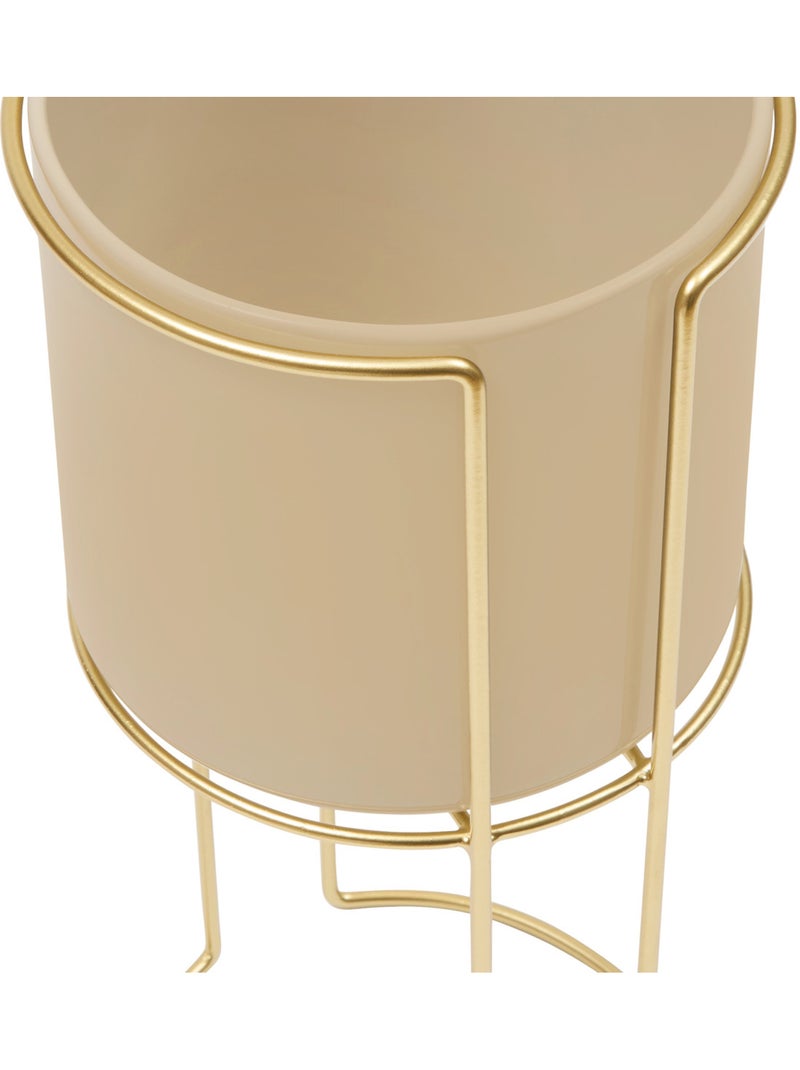 Set de 2 cache-pots ZIGY Doré - Kiabi
