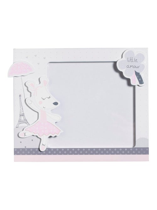 Set de 2 cadres photos enfant en bois - SAUTHON - Kiabi