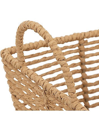 Set de 2 caisses tressées EUGÈNE