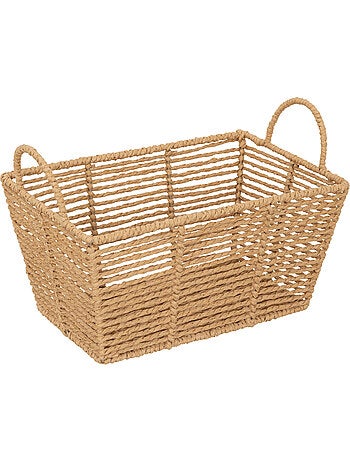 Set de 2 caisses tressées EUGÈNE