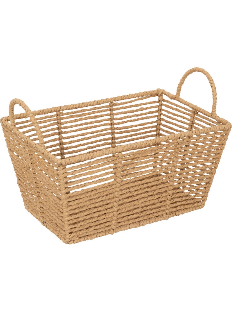 Set de 2 caisses tressées EUGÈNE Beige - Kiabi