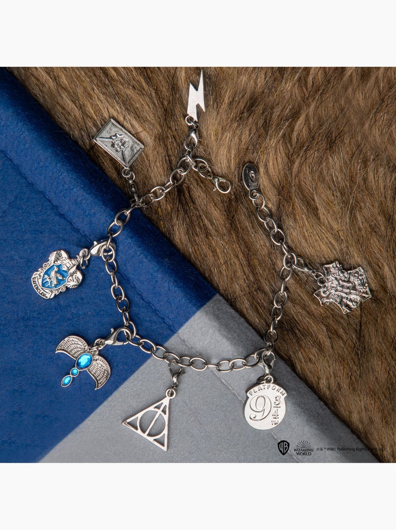 Set de 2 charms serdaigle - harry potter Argenté - Kiabi