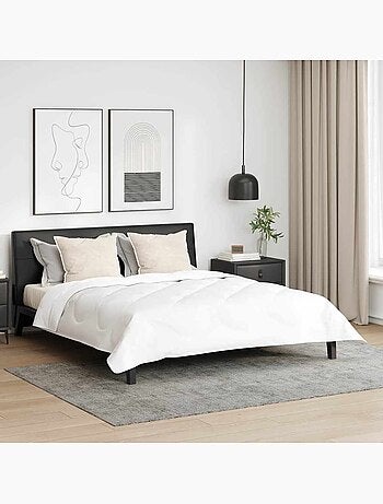Set de 2 coussins décoratifs rectangulaires blancs rembourrage polyester - vidaxl