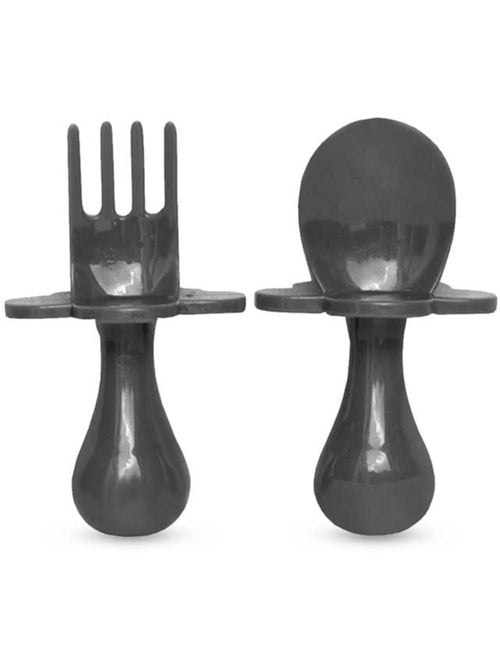 Set de 2 couverts d'apprentissage ergonomiques - Kiabi