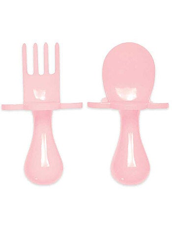 Set de 2 couverts d'apprentissage ergonomiques