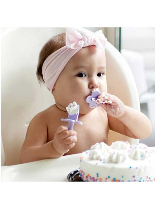 Set de 2 couverts d'apprentissage ergonomiques - Kiabi