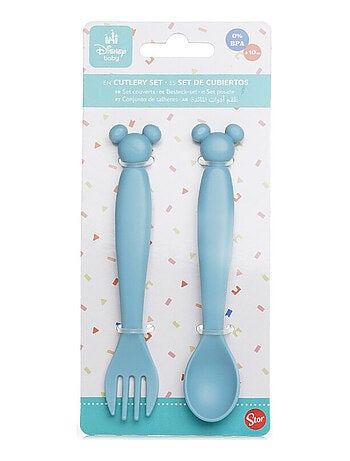SET DE 2 COUVERTS SILHOUETTE MICKEY COLLECTOR