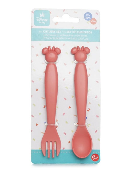 SET DE 2 COUVERTS SILHOUETTE MINNIE COLLECTOR - Kiabi