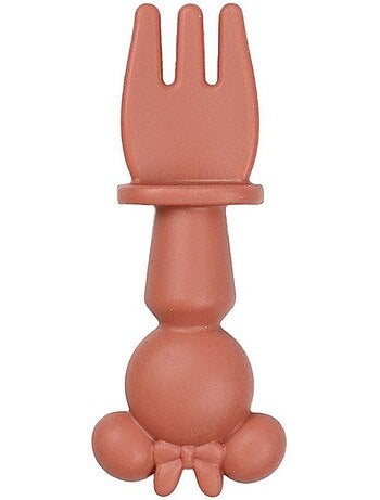 Set de 2 couverts silicone - 2 pcs silicone cutlery set minnie