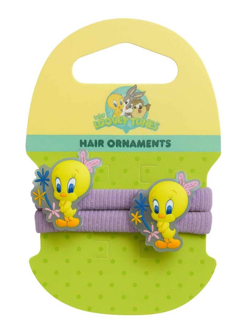 Set de 2 élastiques mousse Titi Parme - Kiabi