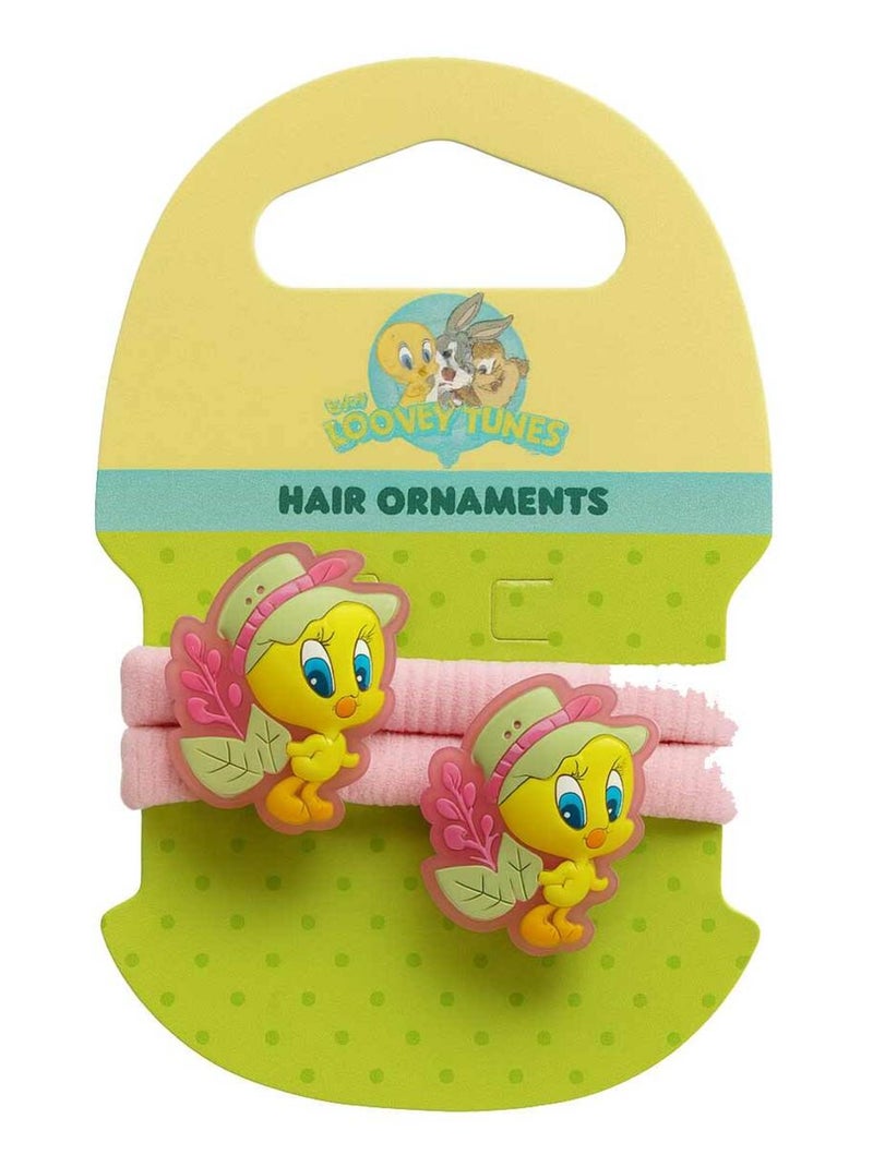 Set de 2 élastiques mousse Titi Rose clair - Kiabi