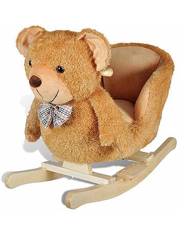 Set de 2 fauteuils balançoire en peluche éléphant à bas anti-dérapants - vidaxl