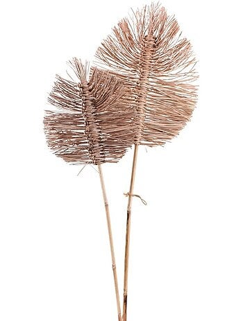 Set de 2 feuilles décoratives 90 et 75cm