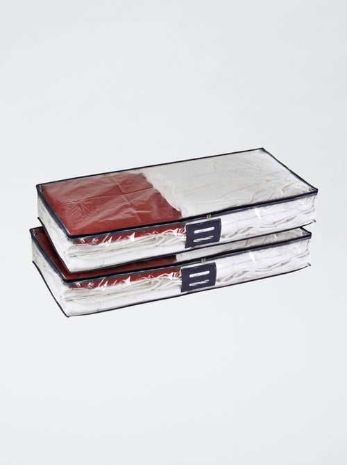 Set de 2 housses cousues - Kiabi