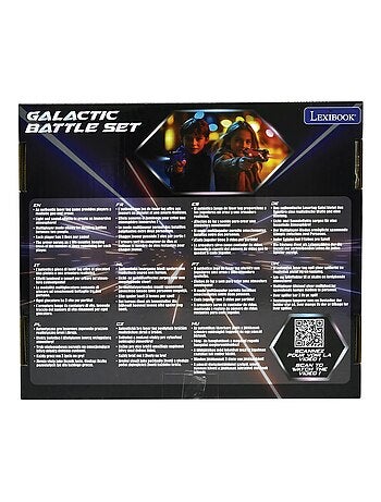 Set de 2 Laser Tag avec harnais