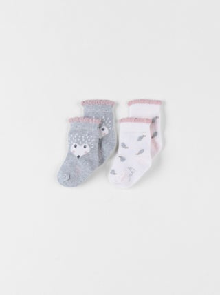 Set de 2 paires de chaussettes en tricot Noukie's