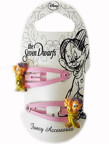 Set de 2 pinces clic clac les 7 nains