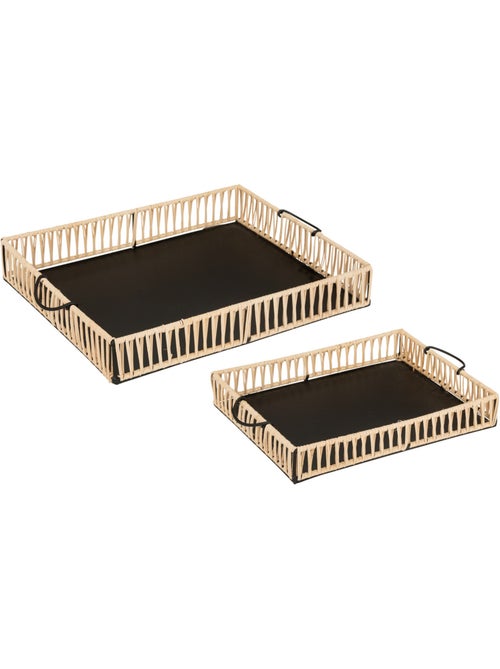Set de 2 plateaux COSY - Kiabi Set de 2 plateaux COSY - Kiabi