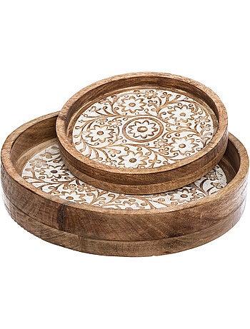 Set de 2 plateaux RITUAL