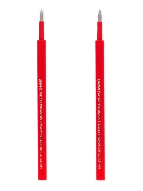Set de 2 recharges pour stylo à encre gel - Lovely Friends - Kiabi
