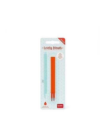 Set de 2 recharges pour stylo à encre Gel Lovely Friends - Encre orange