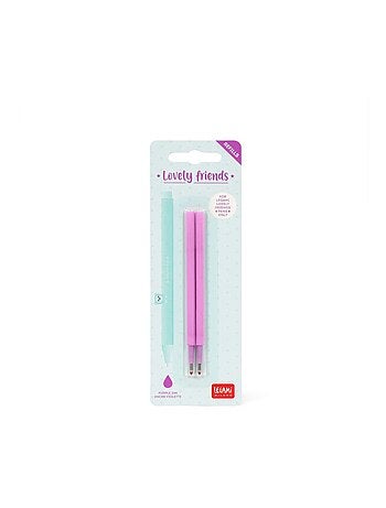 Set de 2 recharges pour stylo à encre Gel Lovely Friends - Encre orange