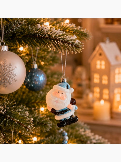 Set de 2 suspensions père noël et sa hotte - Kiabi