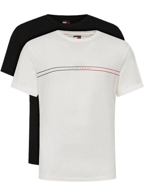 Set de 2 T-shirts Homme Tommy Jeans - Kiabi Set de 2 T-shirts Homme Tommy Jeans - Kiabi