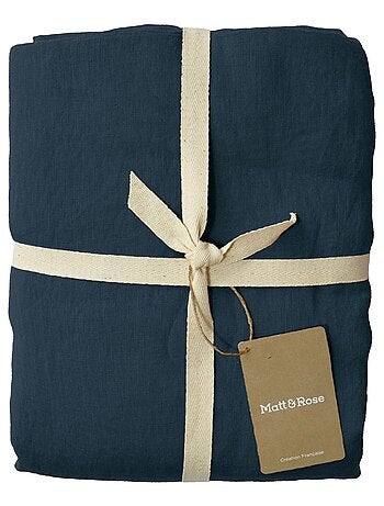 Set de 2 taies d'oreiller unies en lin, LIN LAVÉ