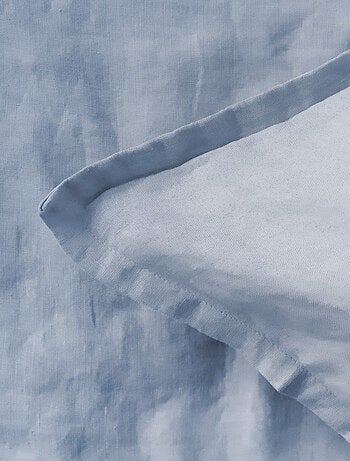 Set de 2 taies d'oreiller unies en lin, PASSION LIN