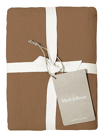 Set de 2 taies d'oreiller unies en lin, PASSION LIN