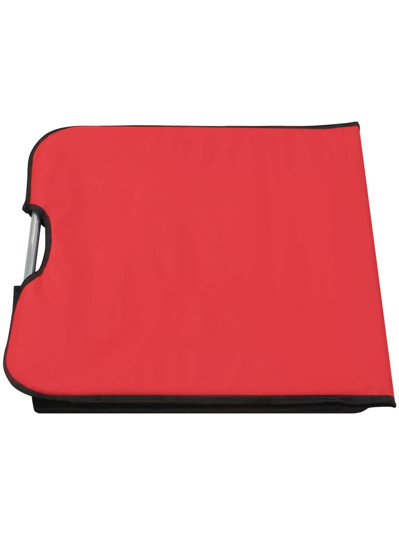 Set de 2 tapis de plage pliables Rouge - Kiabi