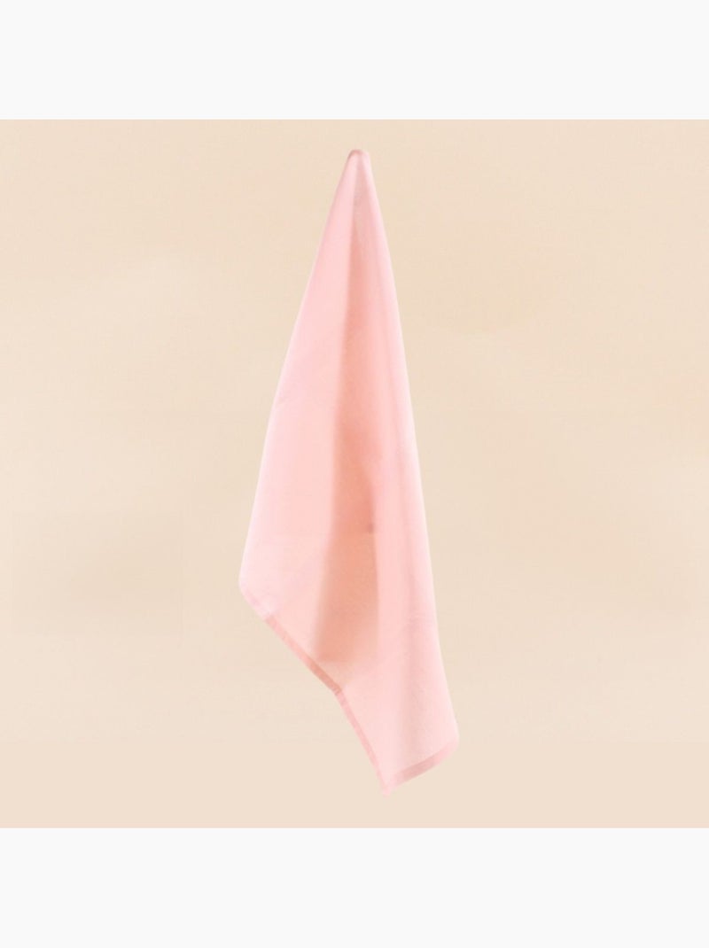 Set de 2 torchons motifs fleuris blanc, rose Blanc - Kiabi