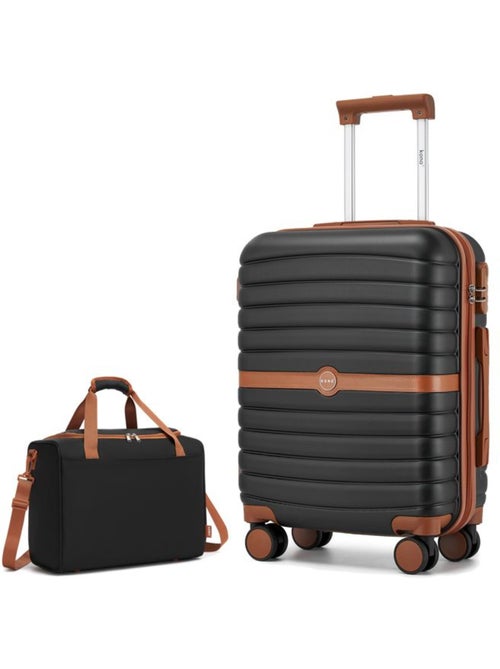 Set de 2 valises - 55x40x30 cm, 4 roues - kono - Kiabi Set de 2 valises - 55x40x30 cm, 4 roues - kono - Kiabi