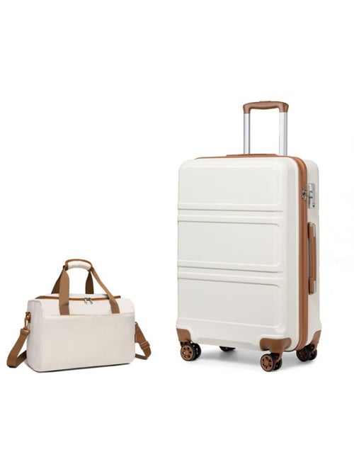Set de 2 valises - 65x44x25.5 cm abs 4 roulettes serrure tsa - kono - Kiabi Set de 2 valises - 65x44x25.5 cm abs 4 roulettes serrure tsa - kono - Kiabi