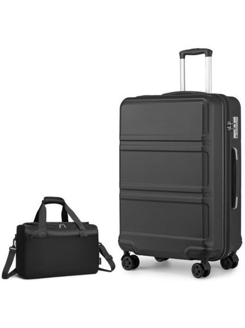 Set de 2 valises - 65x44x25.5 cm abs 4 roulettes serrure tsa - kono - Kiabi Set de 2 valises - 65x44x25.5 cm abs 4 roulettes serrure tsa - kono - Kiabi