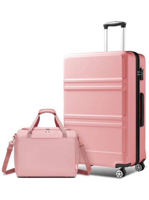 Set de 2 valises - 75x48x30 cm abs+pc 4 roulettes serrure tsa - kono - Kiabi Set de 2 valises - 75x48x30 cm abs+pc 4 roulettes serrure tsa - kono - Kiabi