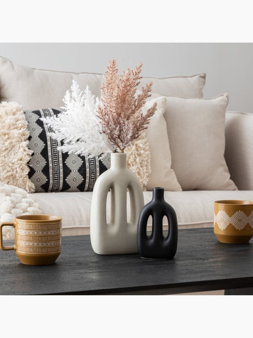 Set de 2 vases en céramique inuit - Kiabi