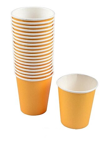 Set de 20 gobelets en carton