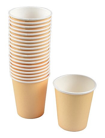 Set de 20 gobelets unis