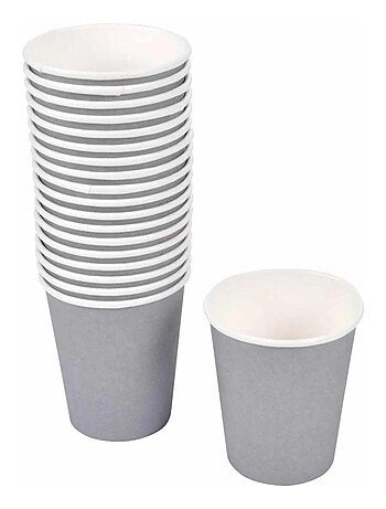 Set de 20 gobelets unis