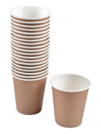 Set de 20 gobelets unis