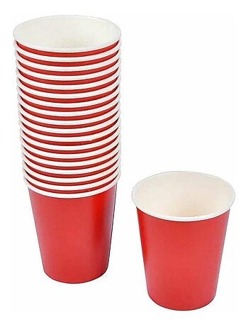 Set de 20 gobelets unis