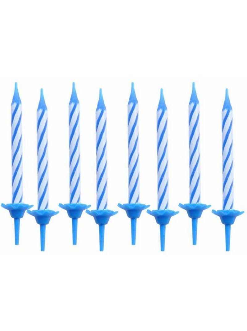 Set de 24 bougies d anniversaire 5.5 cm multicolore Multicolore - Kiabi