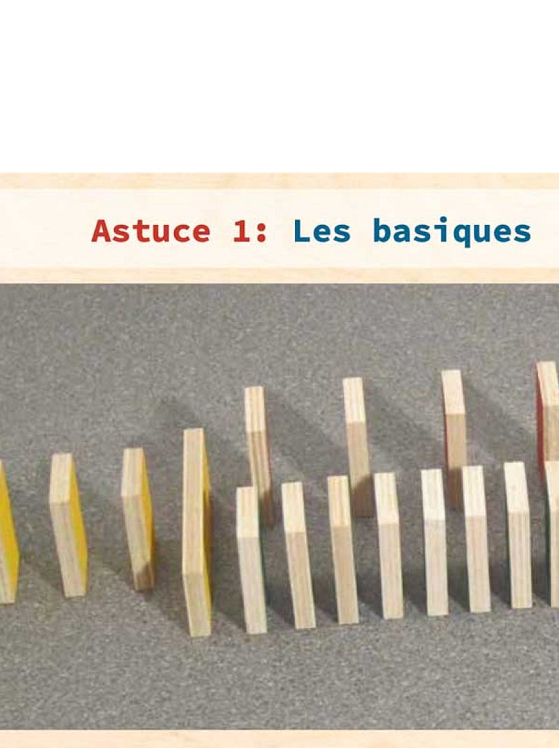 Set de 24 fiches pour Modeles domino 'PESTAS' Jaune - Kiabi