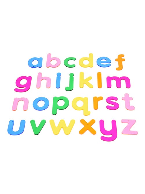 Set de 26 lettres de couleurs translucides - Kiabi Set de 26 lettres de couleurs translucides - Kiabi