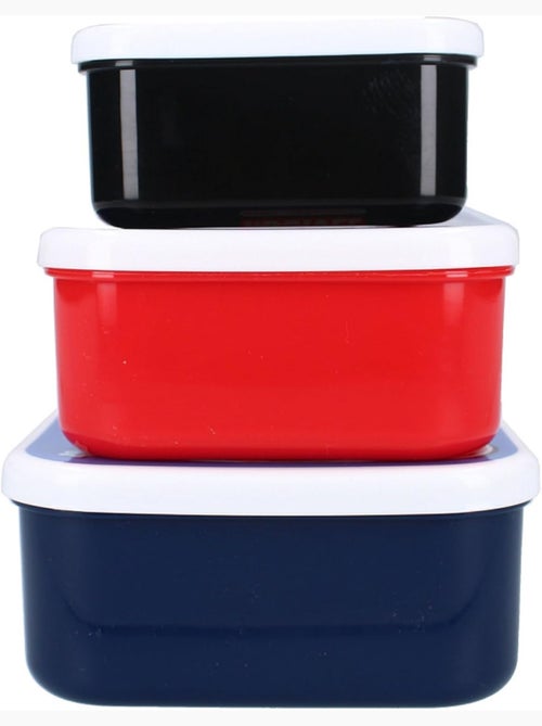 Set de 3 boîtes à goûter - Spidey et ses Amis – Snackbox Spider-Man - 3-en-1 - Kiabi