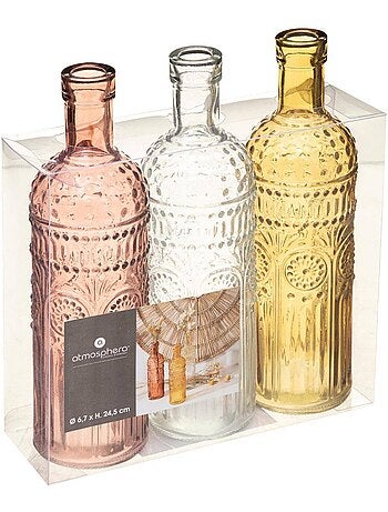 Set de 3 bouteilles FOLK