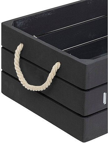 Set de 3 cagettes bois DENYS